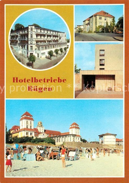 Insel Ruegen Hotelbetriebe der Insel Sellin Hotel Fr