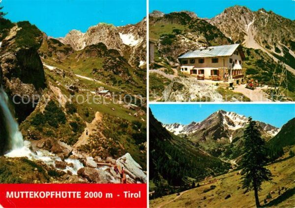 Muttekopfhuette Berghütte Lechtaler Alpen