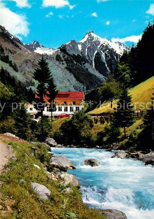 Mayrhofen Zillertal Gasthof Pension Zillergrund mit Brandbe