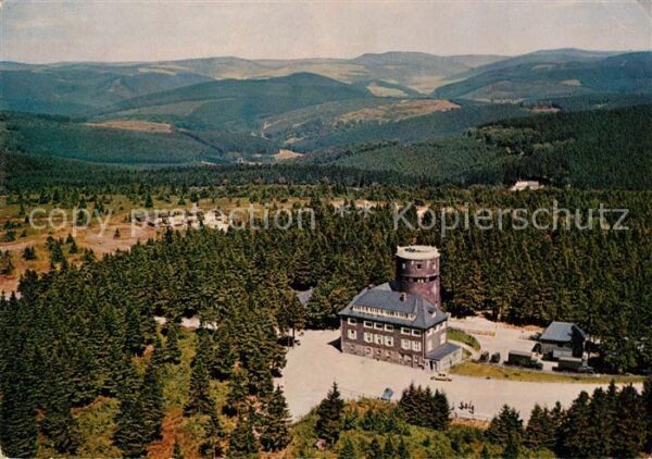 Winterberg Hochsauerland Berggaststätte Kahler Asten Fliegeraufn