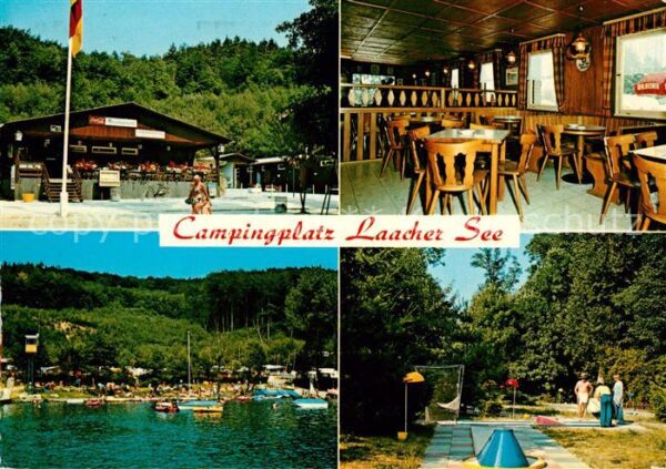 Maria Laach Glees Campingplatz Laacher See Gaststätte Min