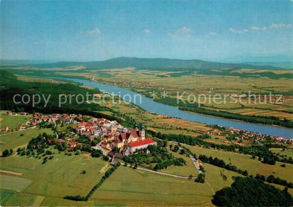 Maria Taferl mit Marbach an der Donau Fliegeraufnahm