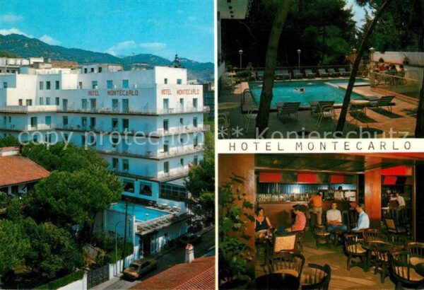 Lloret de Mar Hotel Montecarlo Restaurant Bar Swimmin