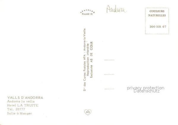 Valls d Andorra Hotel La Truite – Bild 2