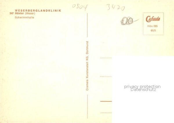 Hoexter Weser Weserberglandklinik Schwimmhalle – Bild 2