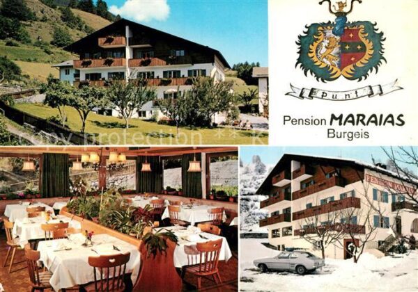 Burgeis Vinschgau Pension Maraias Restaurant