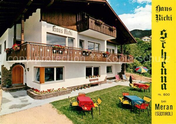 Schenna Meran Gästehaus Pension Haus Ricki