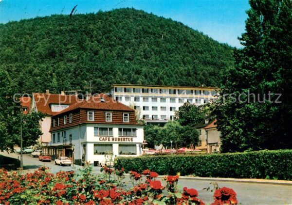 Reinhardshausen Sanatorium Reinhardsquelle und Cafe Hub