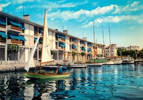 Grado Gorizia Il Porto Hafen Segelboote