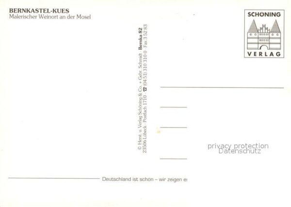 Bernkastel-Kues Weinort an der Mosel Burgruine Landshut – Bild 2