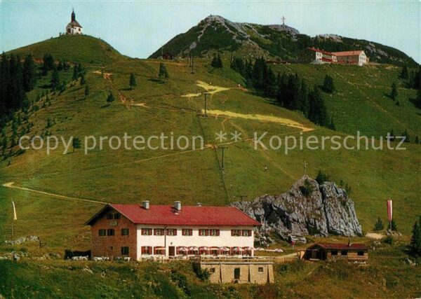 Rottach-Egern Berggaststätte Wallberghaus Bergkapelle