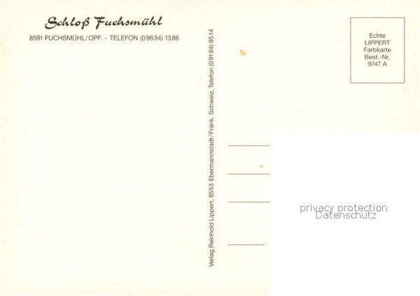 Fuchsmuehl Schloss Fuchsmühl Teich Fliegeraufnahme – Bild 2