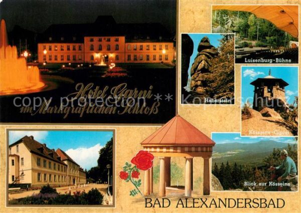 Bad Alexandersbad Hotel Garnie im Markgräflichen Schloss