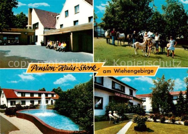 Bad Holzhausen Luebbecke Pension Haus Stork am Wiehengebirge Pon