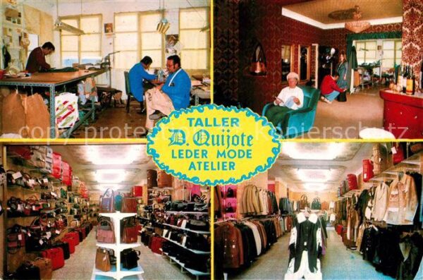 Arenal Mallorca Taller Don Quijote Leder Mode Atelier