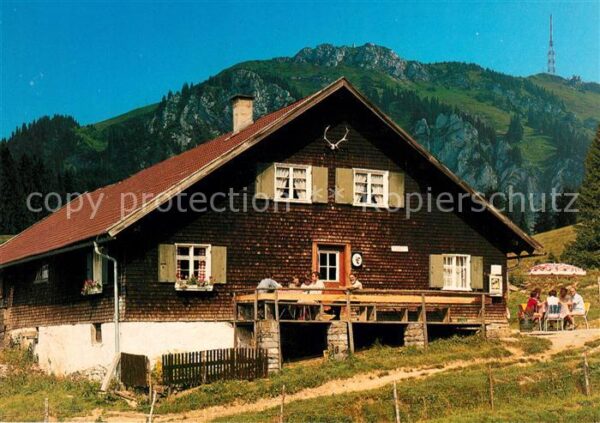 Rettenberg Oberallgaeu Alpe Kammeregg am Grünten Allgäuer Alpe
