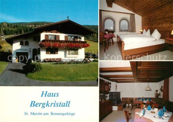 St Martin Tennengebirge Gästehaus Pension Bergkristall