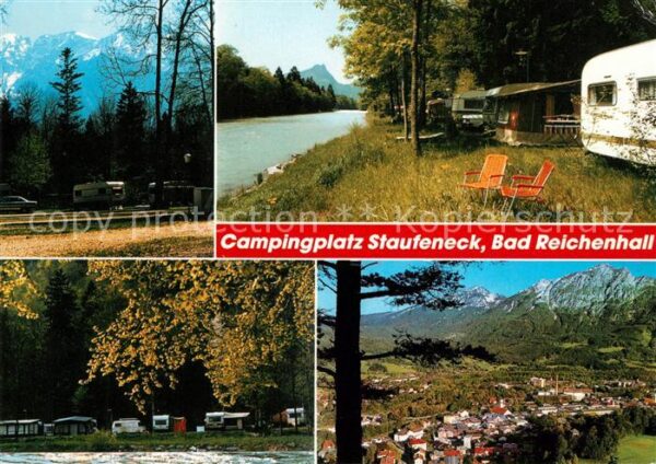 Bad Reichenhall Campingplatz Staufeneck Landschaftspano