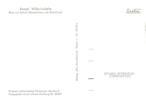 Wilhelmshoehe Kassel Schloss Gewächshaus Schlosshotel Fliege – Bild 2