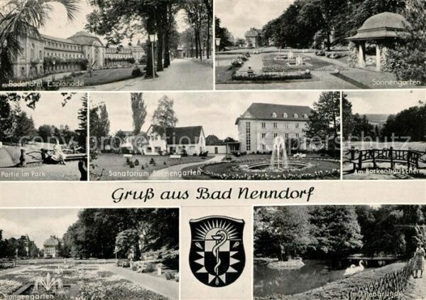 Bad Nenndorf Badehotel Esplanade Sonnengarten Kurpar