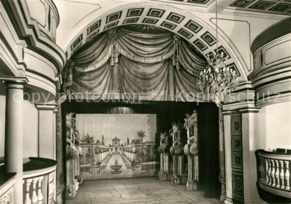 Gotha Thueringen Ekhofftheater Bühne