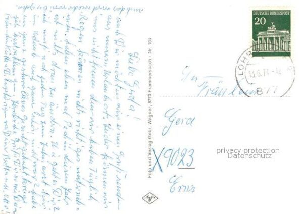 Frammersbach Gesamtansicht Landschaftspanorama – Bild 2