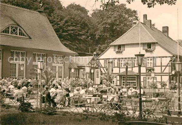 Wernigerode Harz Konsum Grossgaststätte Storchmühle Gart