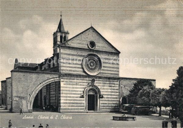 Assisi Umbria Chiesa di Santa Chiara