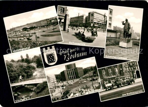 Bochum Hauptbahnhof Stadtpark Kuhhirtendenkmal