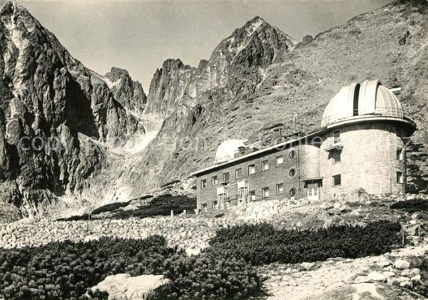 Tatransky Narodny Park Astronomicky ustav SAV v skalnatej doli