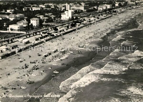 Riccione Spiaggia dall aereo