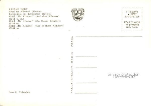 Krusne Hory Hotel na Klinovci Berghotel Mont Klinov – Bild 2