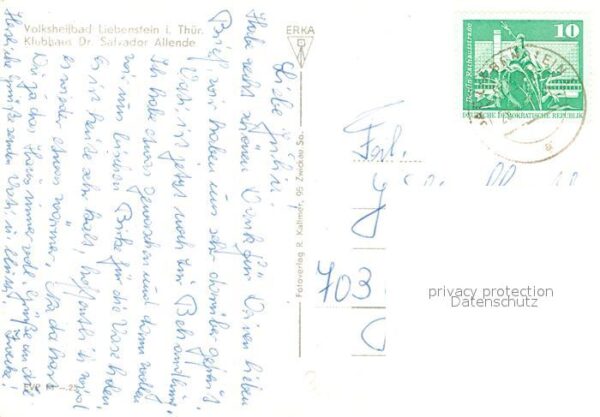Bad Liebenstein Klubhaus Dr Salvador Allende – Bild 2