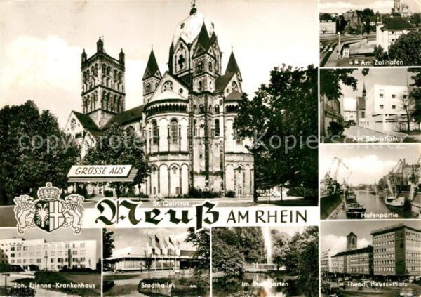 Neuss St Quirinus Kirche Krankenhaus Stadthal