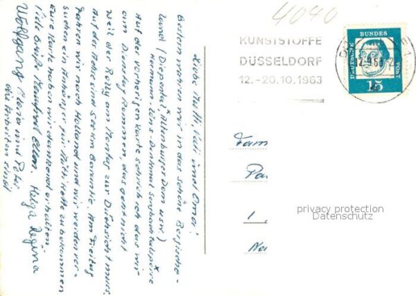 Neuss Zeughaus Münster Obertor Stadtpark Schw – Bild 2