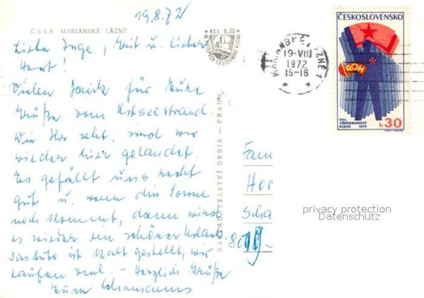 Marianske Lazne Zotavovna Antonin Zapotocky Lesni prame – Bild 2