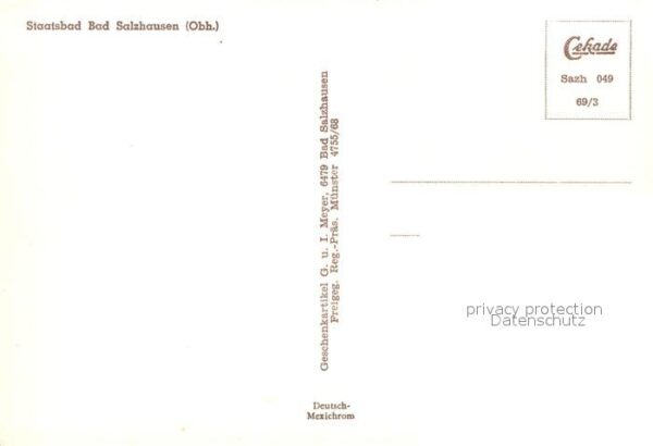 Bad Salzhausen Fliegeraufnahme Staatsbad – Bild 2