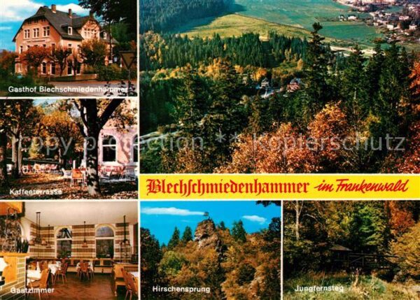 Lichtenberg Oberfranken Blechschmiedenhammer Gasthof Hirschspru