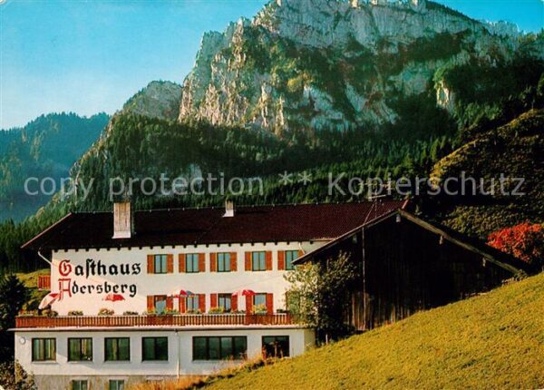 Rottau Chiemgau Berggasthaus Pension Adersberg