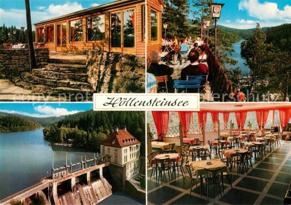 Hoellensteinsee Fliegeraufnahme Staumauer Stausee Resta