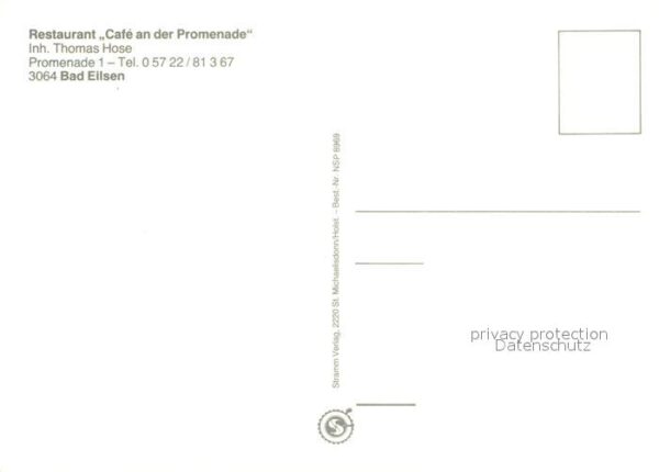 Bad Eilsen Restaurant Cafe an der Promenade – Bild 2