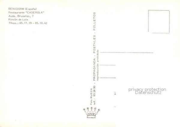 Benidorm Caserola – Bild 2