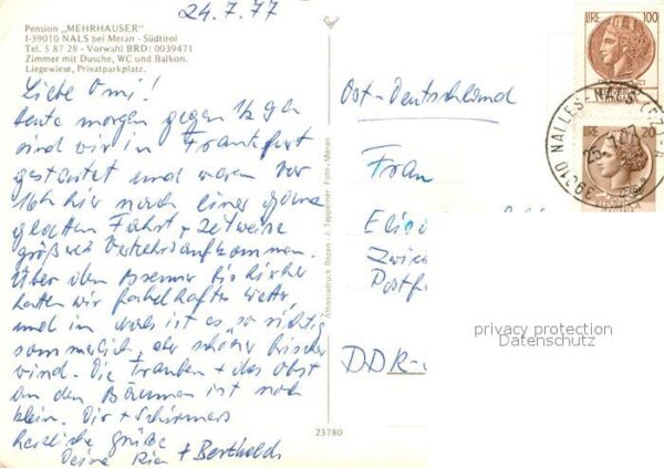 Nals Bozen Pension Mehrhauser – Bild 2
