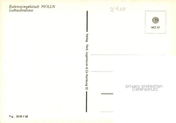Moelln Lauenburg Fliegeraufnahme Eulenspiegelstadt – Bild 2