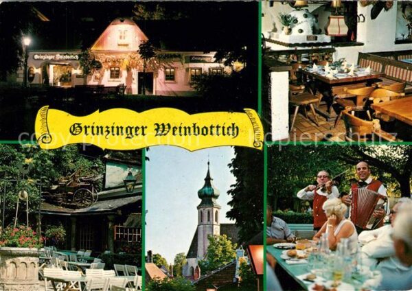 Wien Heurigenrestaurant Grinzinger Weinbotti