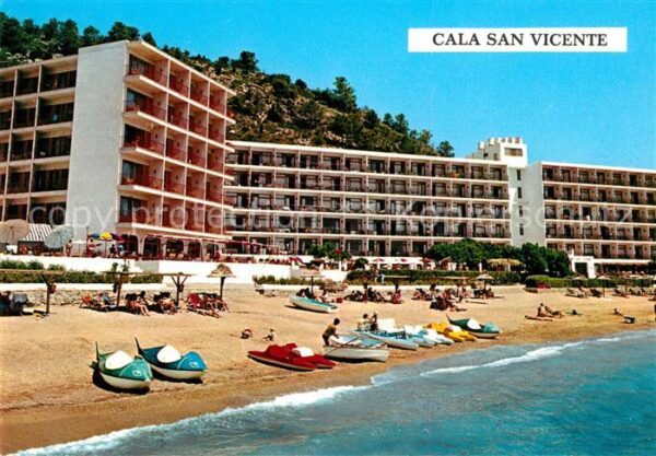 Cala San Vicente Ibiza Hotels am Strand