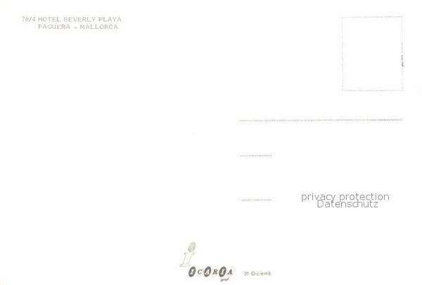 Paguera Mallorca Islas Baleares Hotel Beverly Playa Schwimmbad – Bild 2