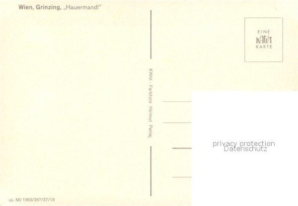 Grinzing Wien Hauermandl – Bild 2