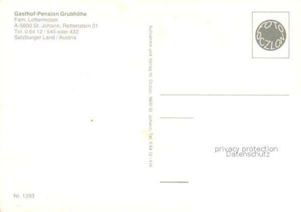 St Johann Pongau Gasthof Pension Grubhöhe – Bild 2