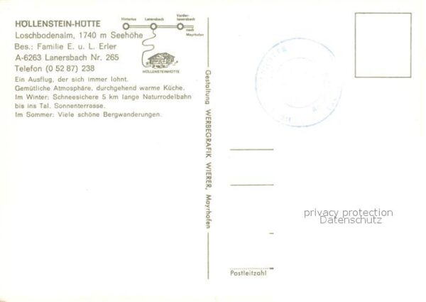 Lanersbach Loschboden-Alm Höllensteinhütte – Bild 2